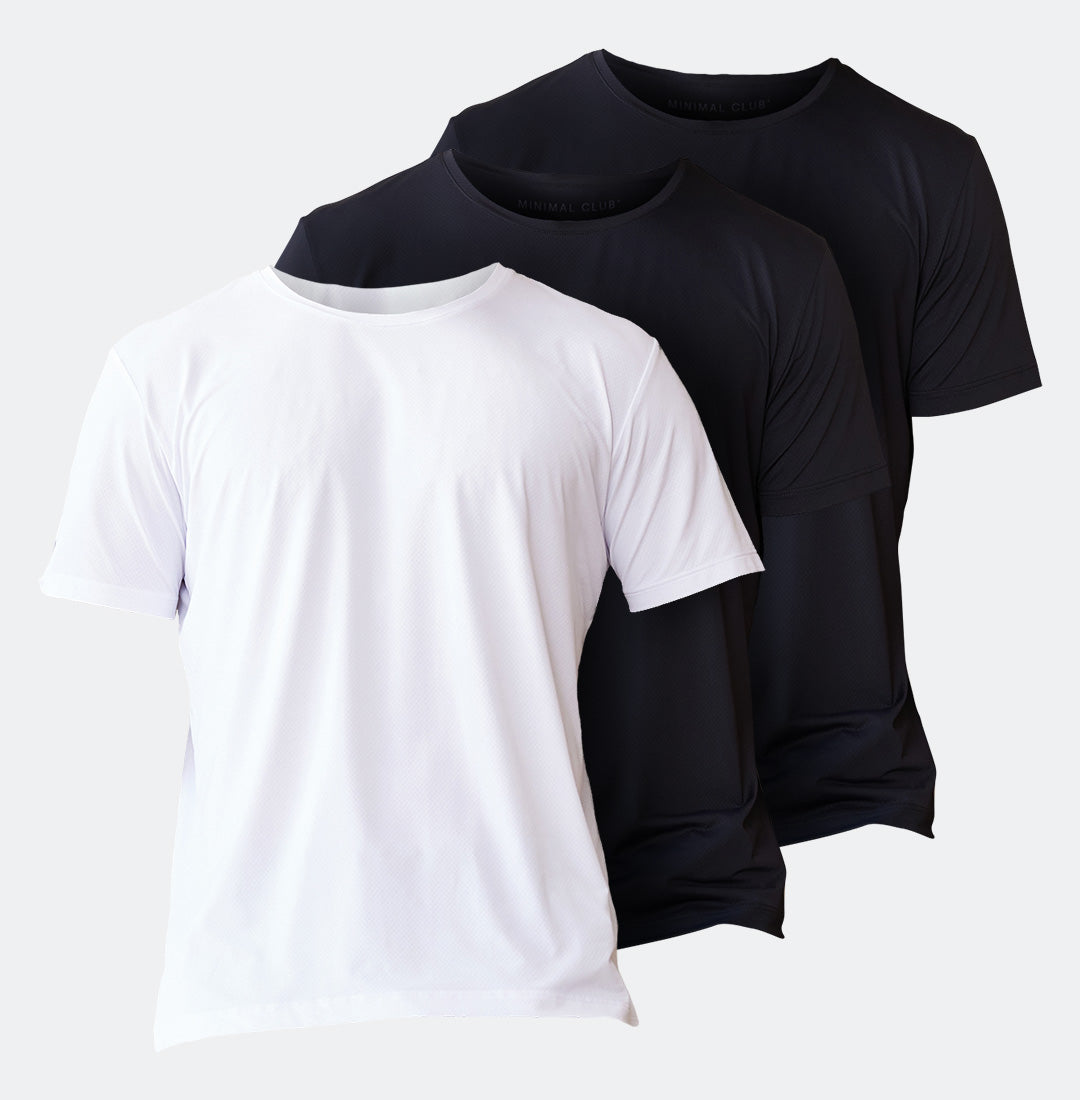 Kit 3x Essential Fitness T-Shirts