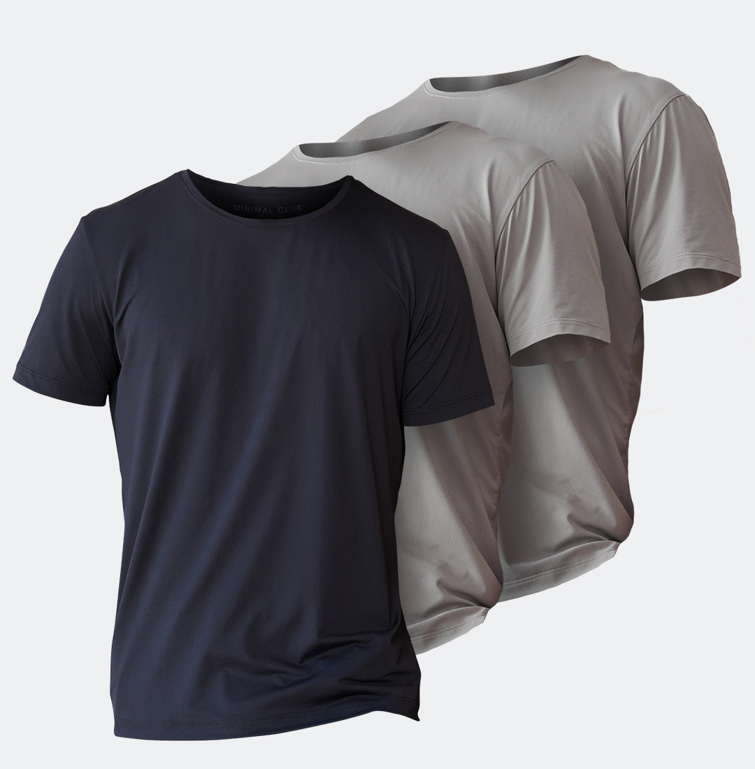 Kit 3x Essential Fitness T-Shirts